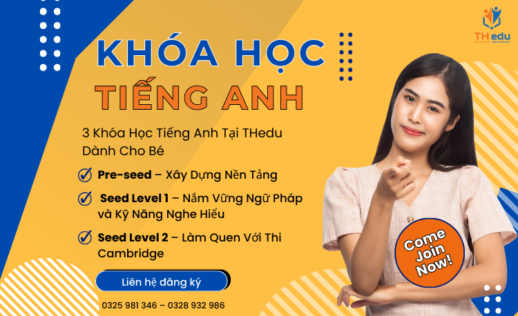 3 Khóa học Tiếng Anh trẻ em hot nhất THedu 