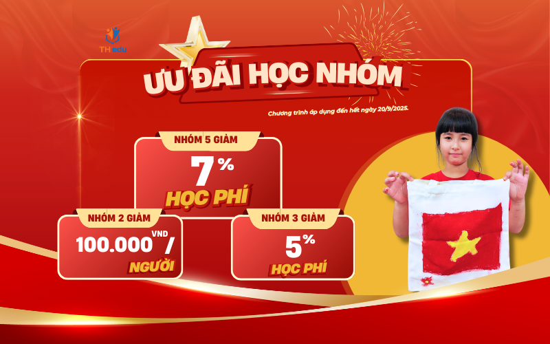 Học tập không giới hạn cùng THEdu: Ưu đãi lớn nhất năm, mừng Quốc khánh (2/9)