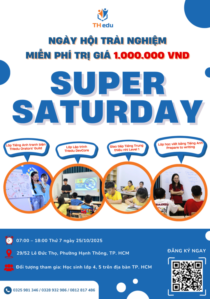 THedu mở đơn đăng ký chương trình Open Day – Super Saturday