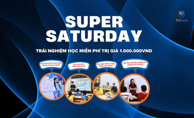 THedu mở đơn đăng ký chương trình Open Day – Super Saturday